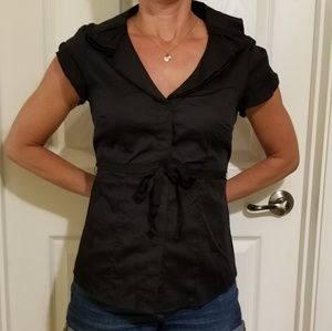 WHBM, NWOT sharp and feminine blouse